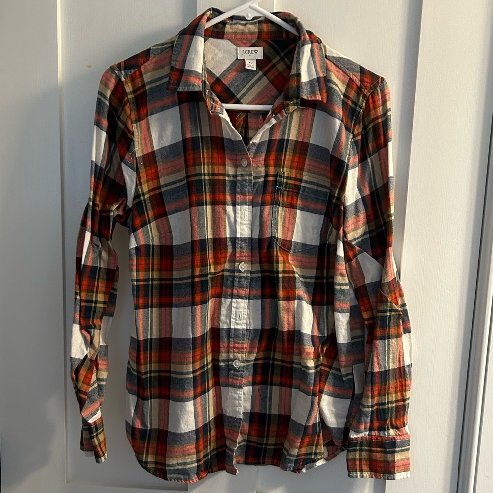 Jcrew flannel shirt